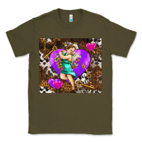 Army Green cupid and heart Classic Tee - AdoDesignShop