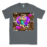 Charcoal Heather cupid and heart Classic Tee - AdoDesignShop