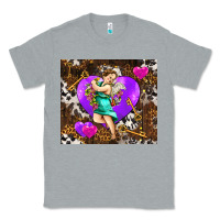 Heather Grey cupid and heart Classic Tee - AdoDesignShop