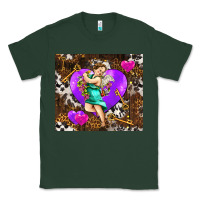Sports Green cupid and heart Classic Tee - AdoDesignShop