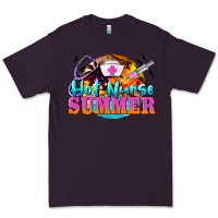 Plum hot nurse summer Premium Tee - BarkalooDesign