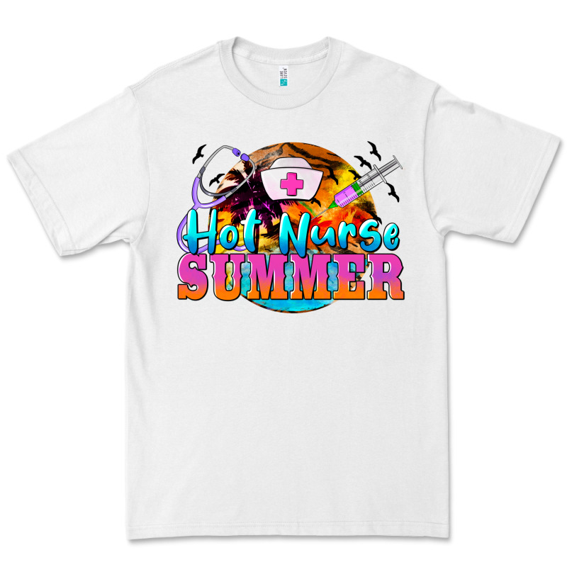 Hot Nurse Summer Premium Tee by BarkalooDesign | Teevron