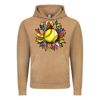 Vintage Camel softball sunflower Vintage Hoodie - HRA Design Shop