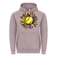 Vintage Zinc softball sunflower Vintage Hoodie - HRA Design Shop