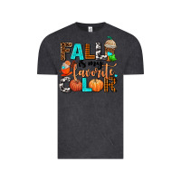 Vintage Black fall is my favorite color Vintage Tee - AdoDesignShop