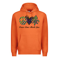 Carrot mardi gras love peace Premium Hoodie - Bettercallsaul
