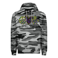 Slate Camo mardi gras love peace Premium Hoodie - Bettercallsaul