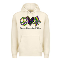Tofu mardi gras love peace Premium Hoodie - Bettercallsaul
