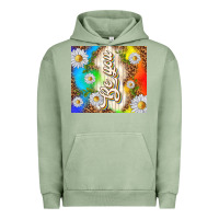Pigment Oil Green be you with daisies Urban Hoodie - TumblerDesignByShophia