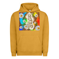 Pigment Peanut Butter be you with daisies Urban Hoodie - TumblerDesignByShophia