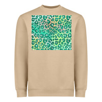 Mushroom green leopard glitter Heavyweight Sweatshirt - JahusDesignShop