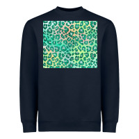 Navy green leopard glitter Heavyweight Sweatshirt - JahusDesignShop