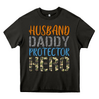 Asphalt husband daddy protector hero Heavy Core Tee - Artiststas