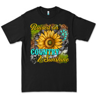 Black raised on country and sunshine Premium Tee - texasbilliewilder