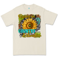 Bone raised on country and sunshine Premium Tee - texasbilliewilder