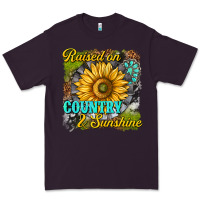Plum raised on country and sunshine Premium Tee - texasbilliewilder