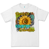 White raised on country and sunshine Premium Tee - texasbilliewilder
