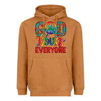 Meerkat LGBTQ+ God Loves Everyone Heavyweight Hoodie - BundleAndBundleShop