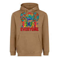 Toasted Coconut LGBTQ+ God Loves Everyone Heavyweight Hoodie - BundleAndBundleShop