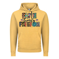 Vintage Mustard faith family freedom Vintage Hoodie - CowhideDigitalArt