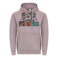 Vintage Zinc faith family freedom Vintage Hoodie - CowhideDigitalArt