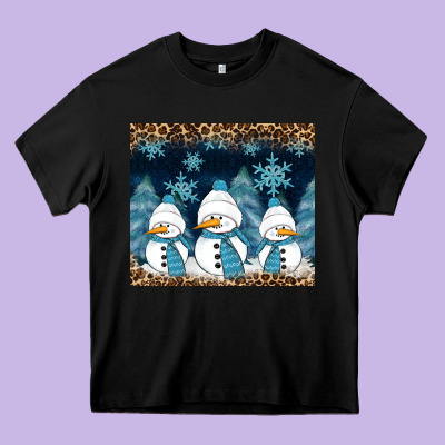 Heavy Core Tee snowman winter