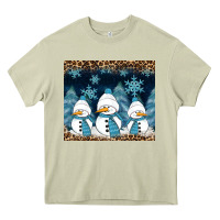 Mossy snowman winter Heavy Core Tee - RanaPortraitStore