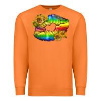 Carrot Lgbtq Pride Rainbow Lips Premium Sweatshirt - BundleAndBundleShop