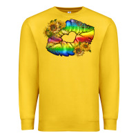 Lemon Lgbtq Pride Rainbow Lips Premium Sweatshirt - BundleAndBundleShop
