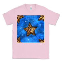 Bubblegum Pink 4th of july leopard stars seamless pattern Classic Tee - BundleAndBundleShop