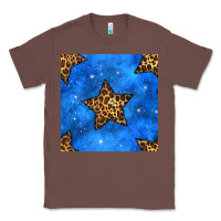 Chestnut 4th of july leopard stars seamless pattern Classic Tee - BundleAndBundleShop