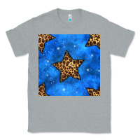 Heather Grey 4th of july leopard stars seamless pattern Classic Tee - BundleAndBundleShop