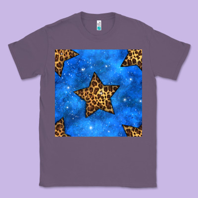 4th Of July Leopard Stars Seamless Pattern Classic Tee Designed By Bundleandbundleshop