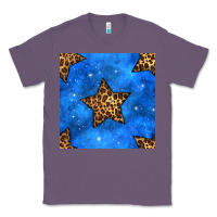 Lavender 4th of july leopard stars seamless pattern Classic Tee - BundleAndBundleShop
