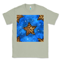 Matcha 4th of july leopard stars seamless pattern Classic Tee - BundleAndBundleShop