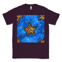 Plum 4th of july leopard stars seamless pattern Classic Tee - BundleAndBundleShop