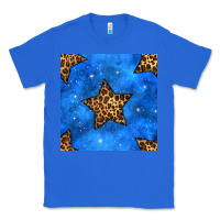 True Royal 4th of july leopard stars seamless pattern Classic Tee - BundleAndBundleShop