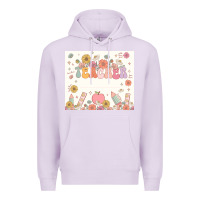 Lilac teacher custom name Premium Hoodie - JahusDesignShop