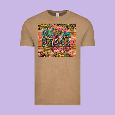 Little Miss Sassy Pants Vintage Tee Designed By Jahusdesignshop