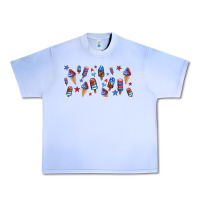 Grape Ice usa ice cream and popsicles Urban Heavy Tee - AdoDesignShop