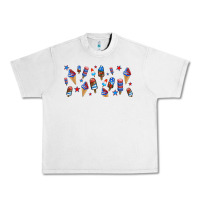 Usa Ice Cream And Popsicles Urban Heavy Tee | Teevron