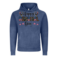 Vintage Denim happy memorial day Vintage Hoodie - CowhideDigitalArt