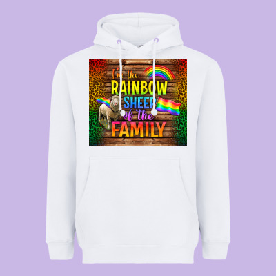I'm The Rainbow Sheep Of The Family Tumbler Heavyweight Hoodie Designed By Bundleandbundleshop