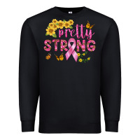 Black Pretty Strong Premium Sweatshirt - BundleAndBundleShop