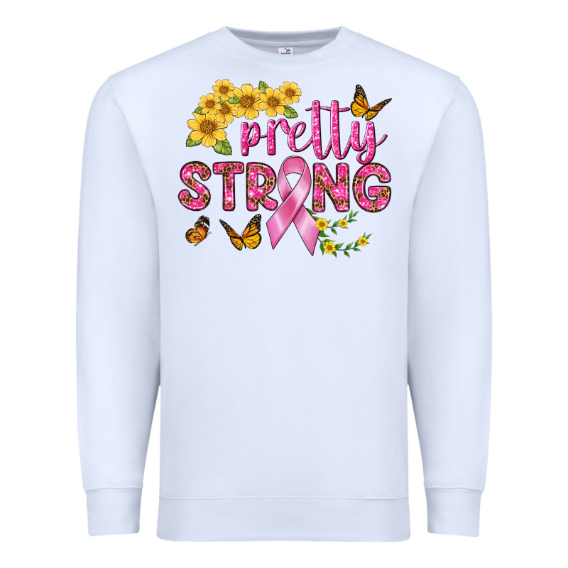 Pretty Strong Premium Sweatshirt by BundleAndBundleShop | Teevron