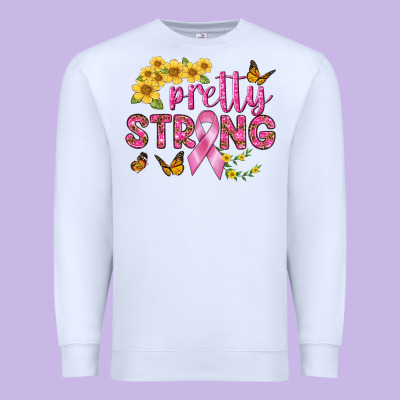 Pretty Strong Premium Sweatshirt Designed By Bundleandbundleshop