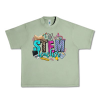 Oil Green stem teacher Urban Heavy Tee - AdoDesignShop