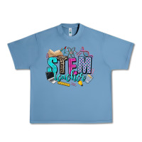 Pebble Blue stem teacher Urban Heavy Tee - AdoDesignShop