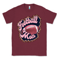 Burgundy football mom Classic Tee - JahusDesignShop