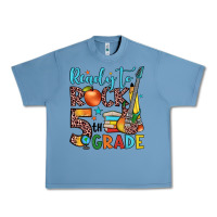Pebble Blue ready to rock 5th grade Urban Heavy Tee - JahusDesignShop